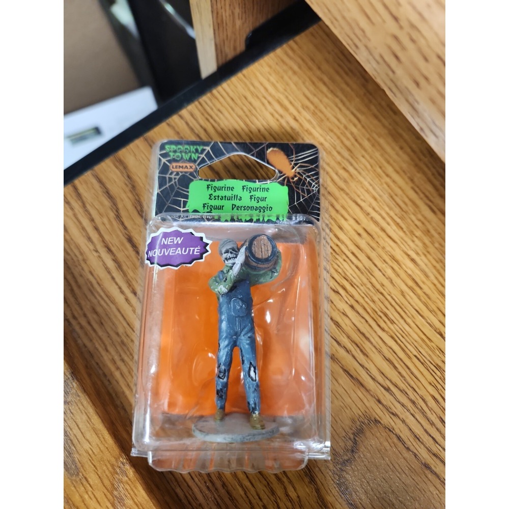 Lemax UNDEAD BREWERY WORKER Spooky Town Figurine Halloween Decor New
